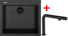 Sinks CUBE 560 BL Nanoblack + COMFO...